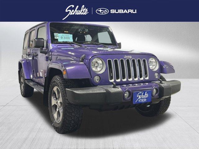 used 2017 Jeep Wrangler Unlimited car, priced at $19,988