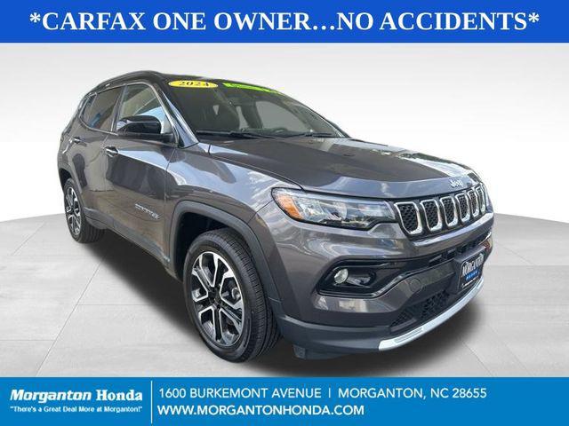 used 2024 Jeep Compass car, priced at $20,590