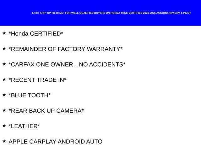 used 2025 Honda CR-V Hybrid car, priced at $34,980