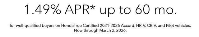 used 2025 Honda CR-V Hybrid car, priced at $34,980