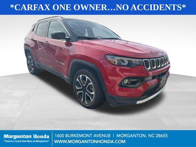 used 2024 Jeep Compass car, priced at $20,590