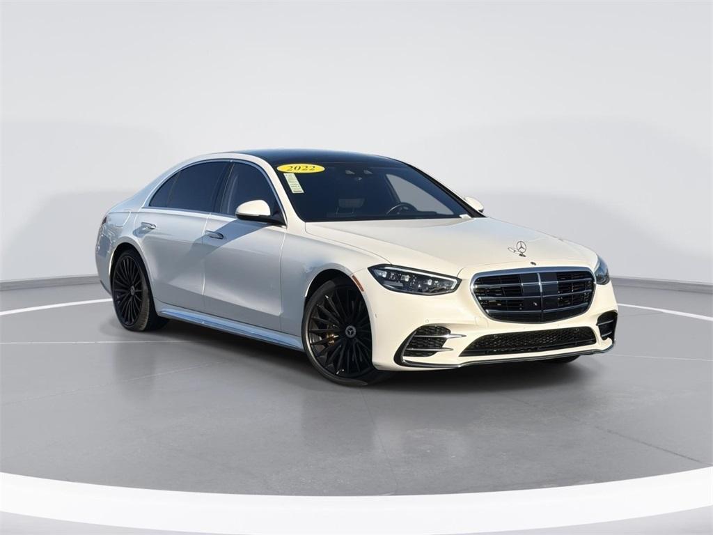 used 2022 Mercedes-Benz S-Class car, priced at $57,626
