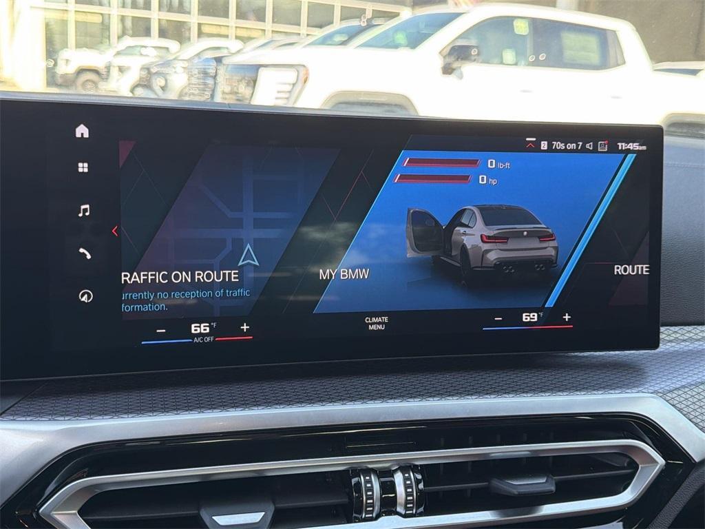 used 2024 BMW M3 car, priced at $73,018