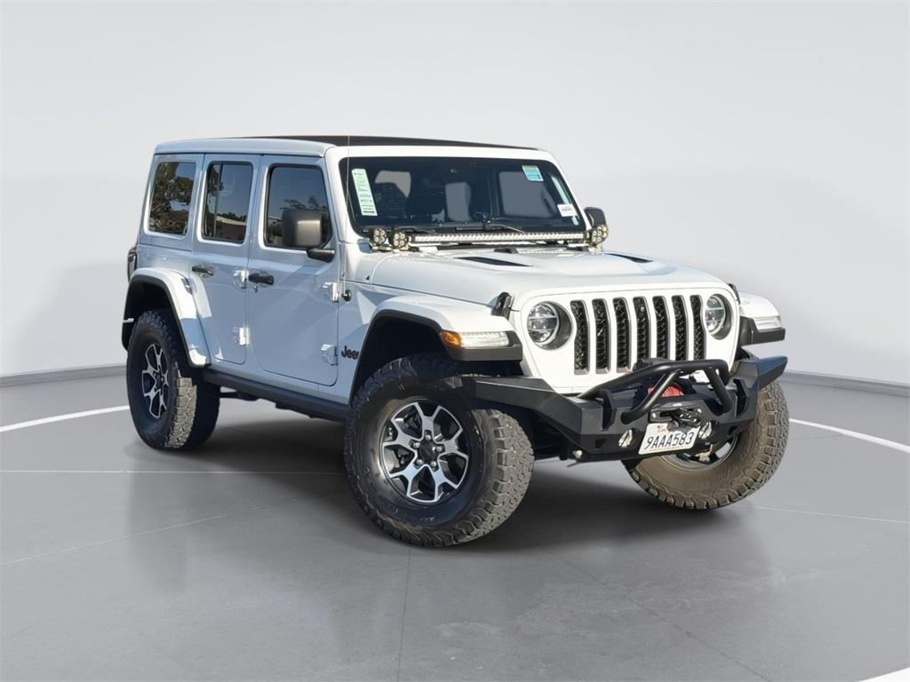 used 2021 Jeep Wrangler Unlimited car, priced at $30,600
