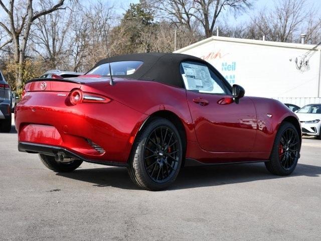 new 2025 Mazda MX-5 Miata car, priced at $39,007