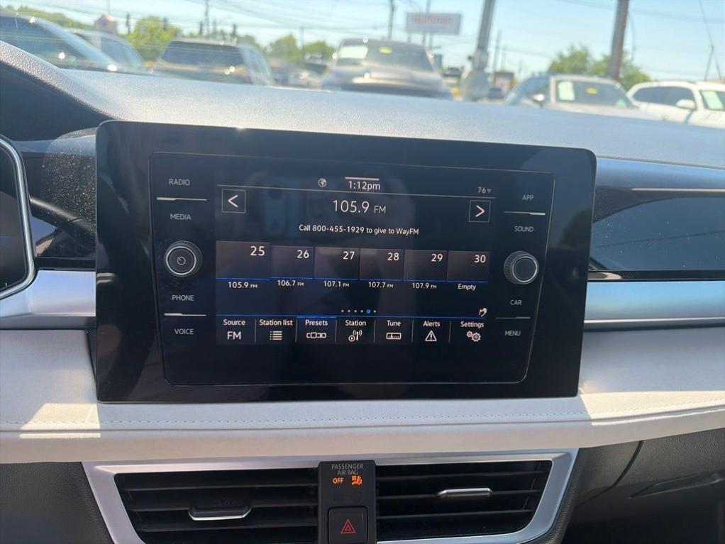 used 2025 Volkswagen Taos car, priced at $23,754