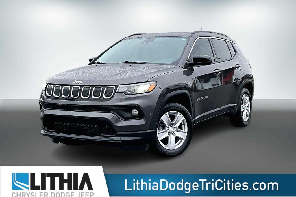 used 2022 Jeep Compass car, priced at $17,488