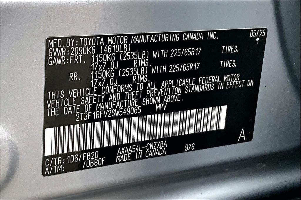 used 2025 Toyota RAV4 car, priced at $28,488