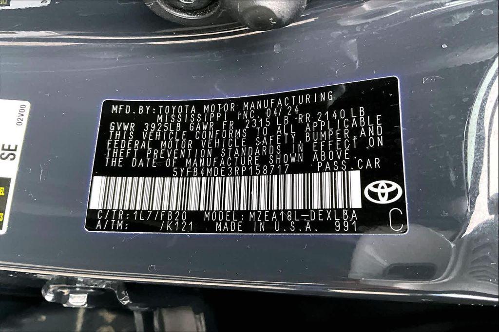 used 2024 Toyota Corolla car, priced at $19,388