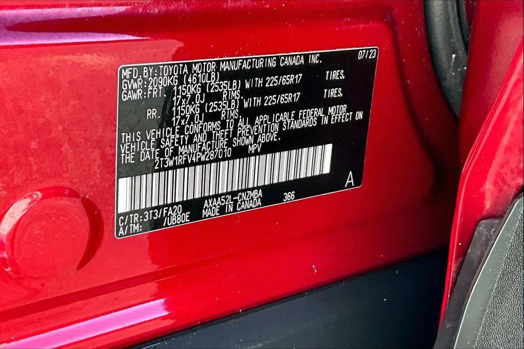 used 2023 Toyota RAV4 car, priced at $23,788