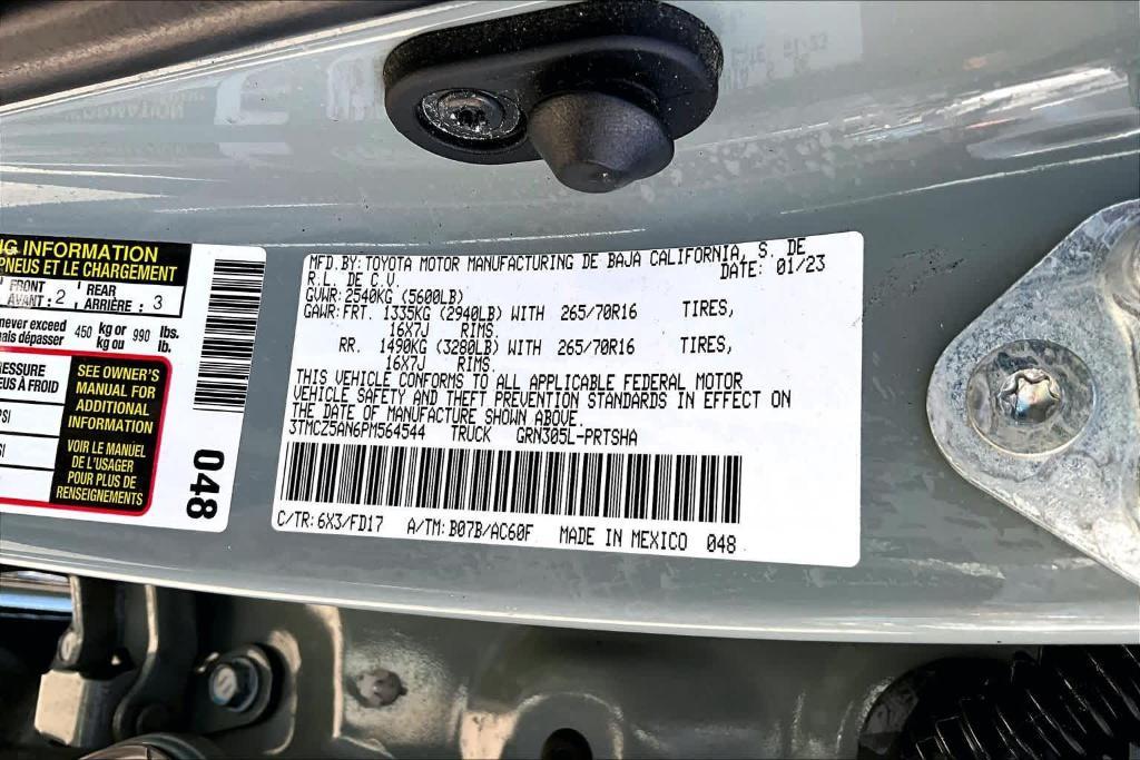 used 2023 Toyota Tacoma car, priced at $37,388
