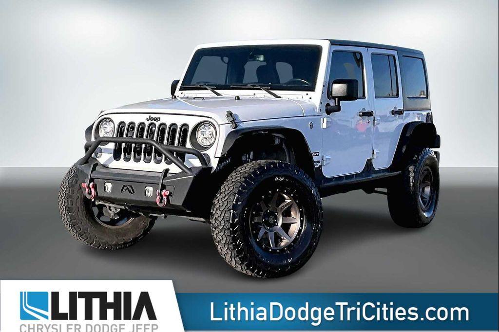 used 2018 Jeep Wrangler JK Unlimited car, priced at $15,988