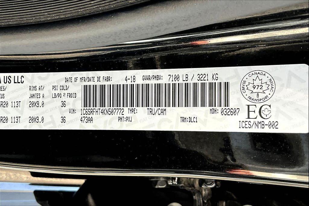 used 2019 Ram 1500 car, priced at $33,488