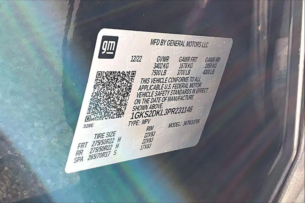 used 2023 GMC Yukon car, priced at $49,998