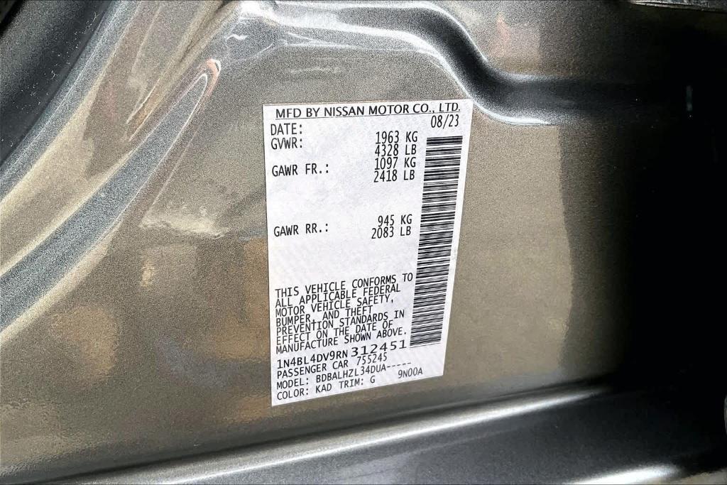 used 2024 Nissan Altima car, priced at $17,288