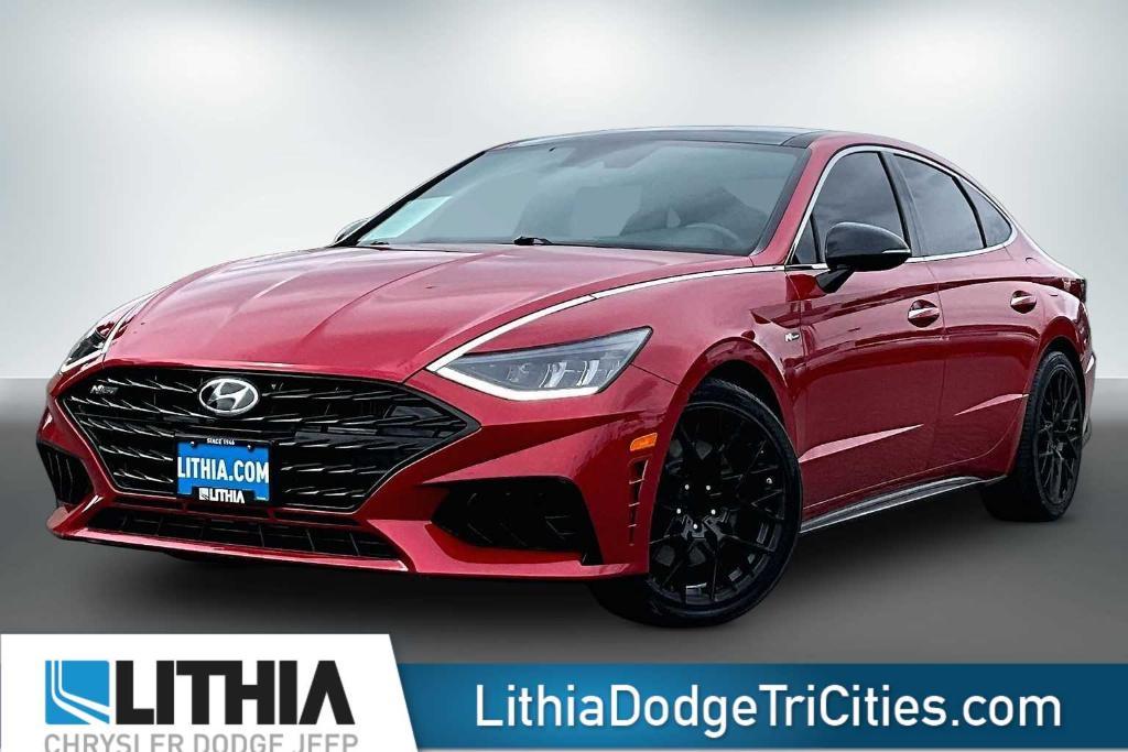 used 2021 Hyundai Sonata car, priced at $20,788