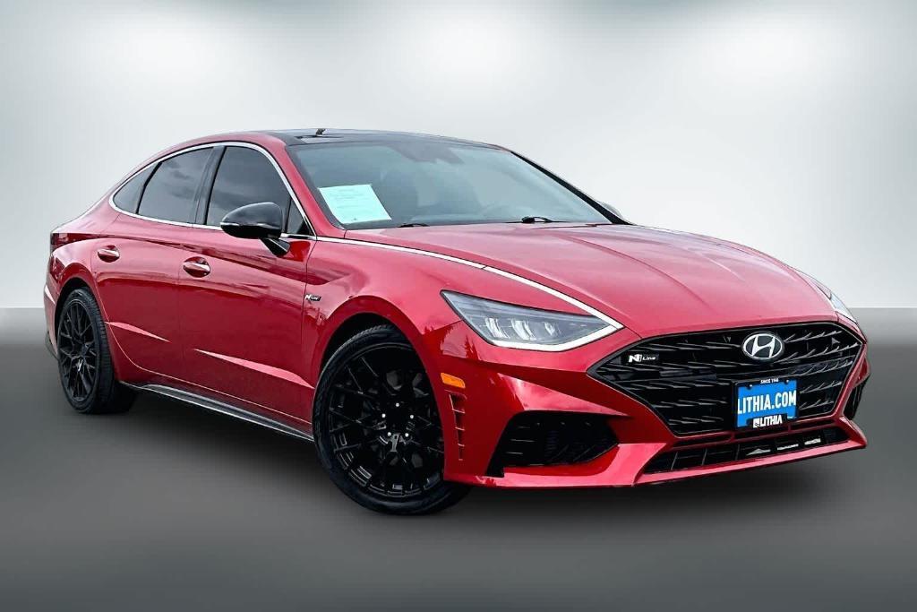 used 2021 Hyundai Sonata car, priced at $20,788