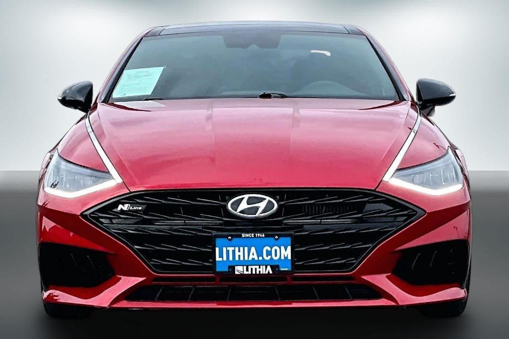 used 2021 Hyundai Sonata car, priced at $20,788
