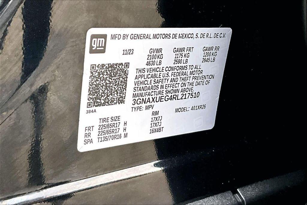 used 2024 Chevrolet Equinox car, priced at $19,788