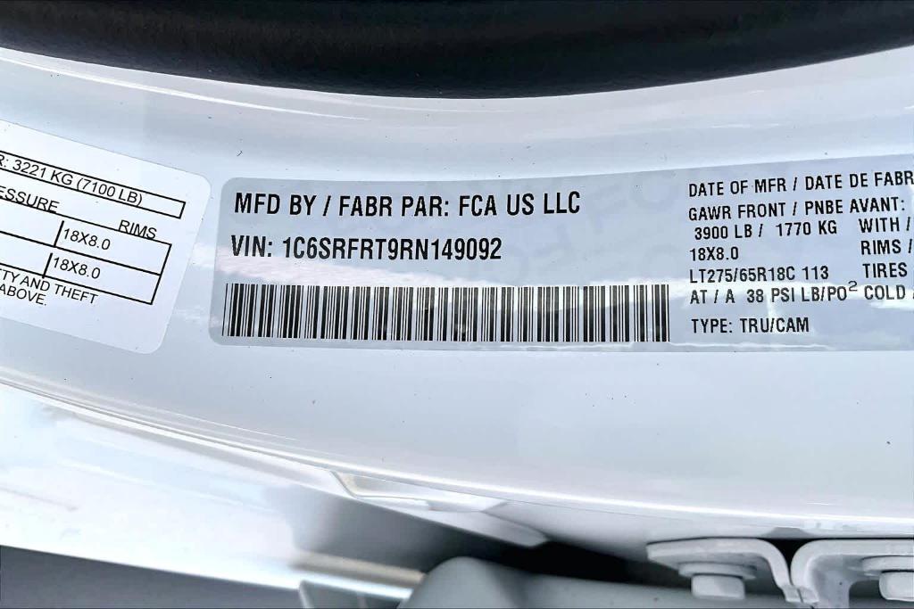 used 2024 Ram 1500 car, priced at $33,988