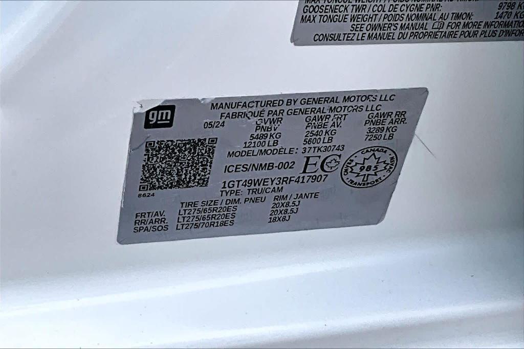 used 2024 GMC Sierra 3500 car, priced at $66,788