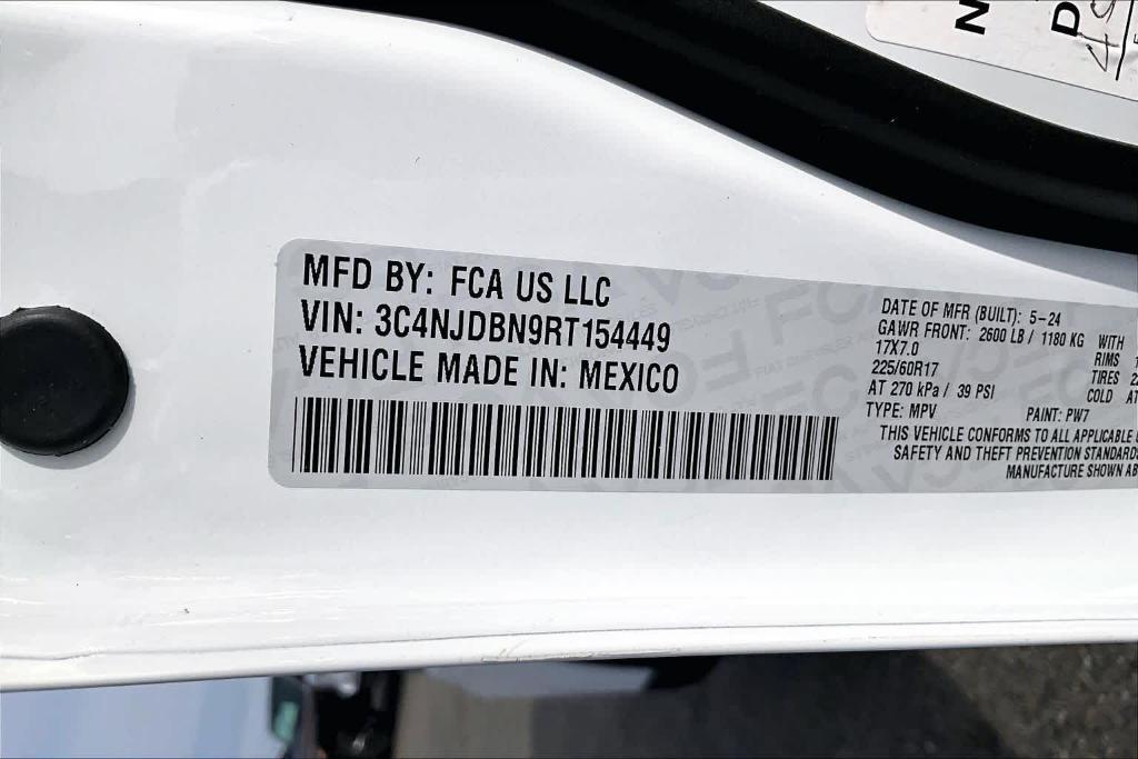 used 2024 Jeep Compass car, priced at $18,888