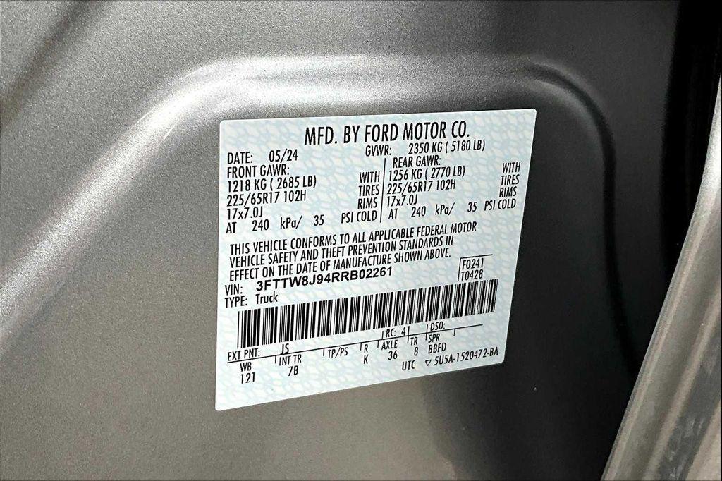 used 2024 Ford Maverick car, priced at $25,568