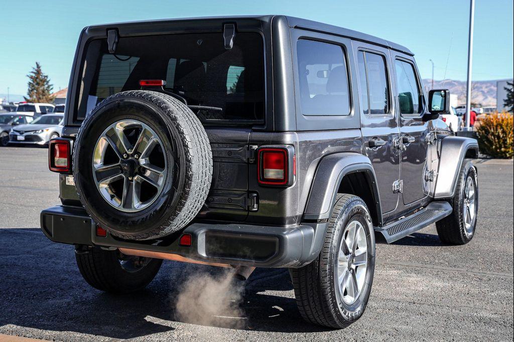 used 2020 Jeep Wrangler Unlimited car, priced at $15,999