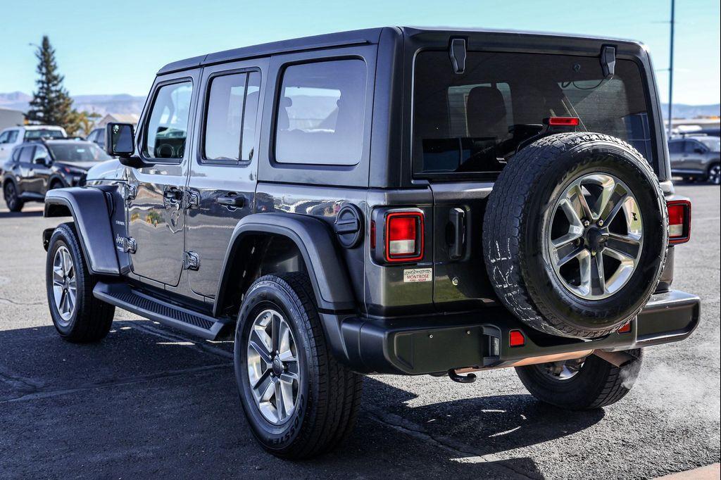 used 2020 Jeep Wrangler Unlimited car, priced at $15,999