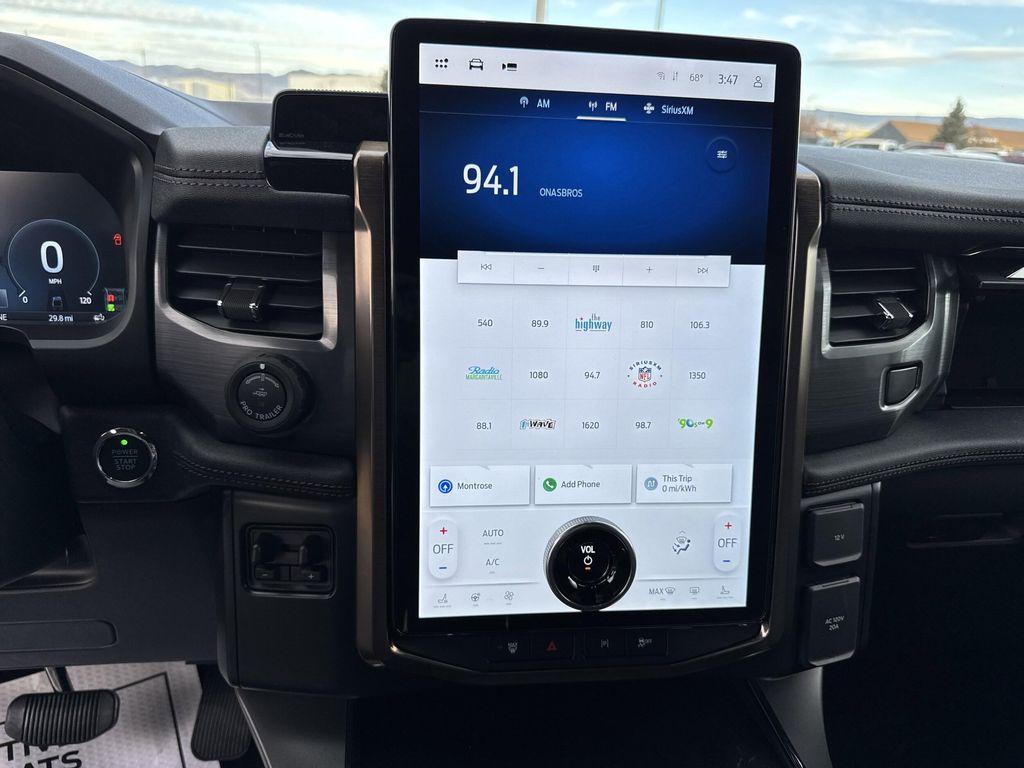 new 2025 Ford F-150 Lightning car, priced at $72,522