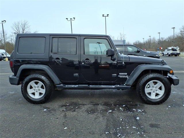 used 2017 Jeep Wrangler Unlimited car, priced at $16,495