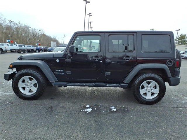 used 2017 Jeep Wrangler Unlimited car, priced at $16,495
