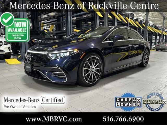 used 2022 Mercedes-Benz EQS 580 car, priced at $49,882