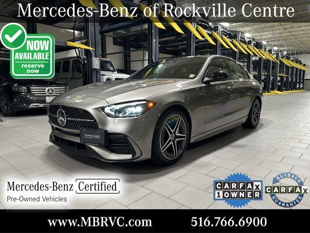 used 2023 Mercedes-Benz C-Class car, priced at $34,618