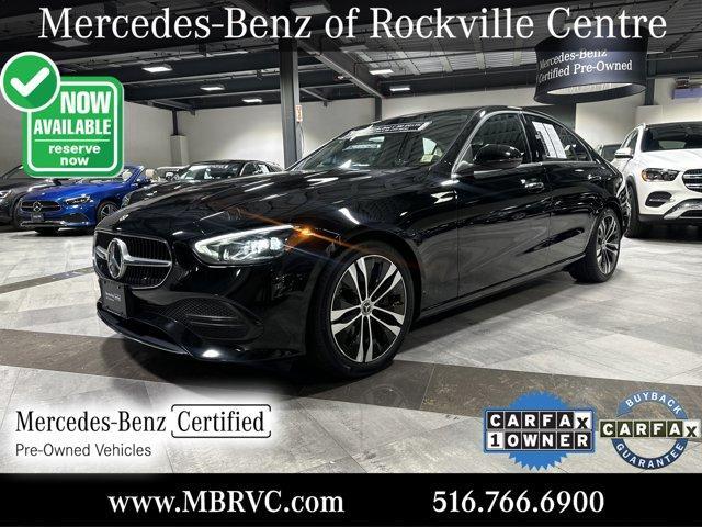 used 2022 Mercedes-Benz C-Class car, priced at $32,654