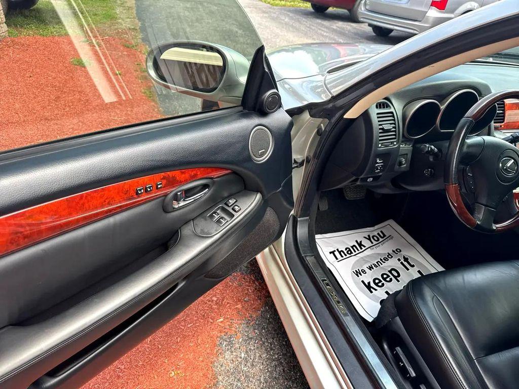used 2002 Lexus SC 430 car, priced at $29,996