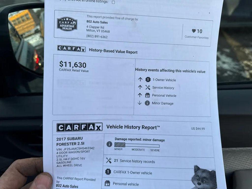 used 2017 Subaru Forester car, priced at $10,896