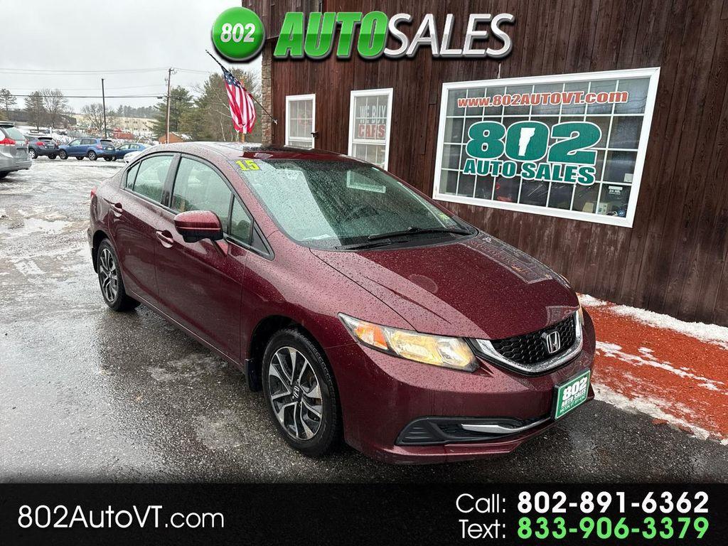 used 2015 Honda Civic car, priced at $11,996