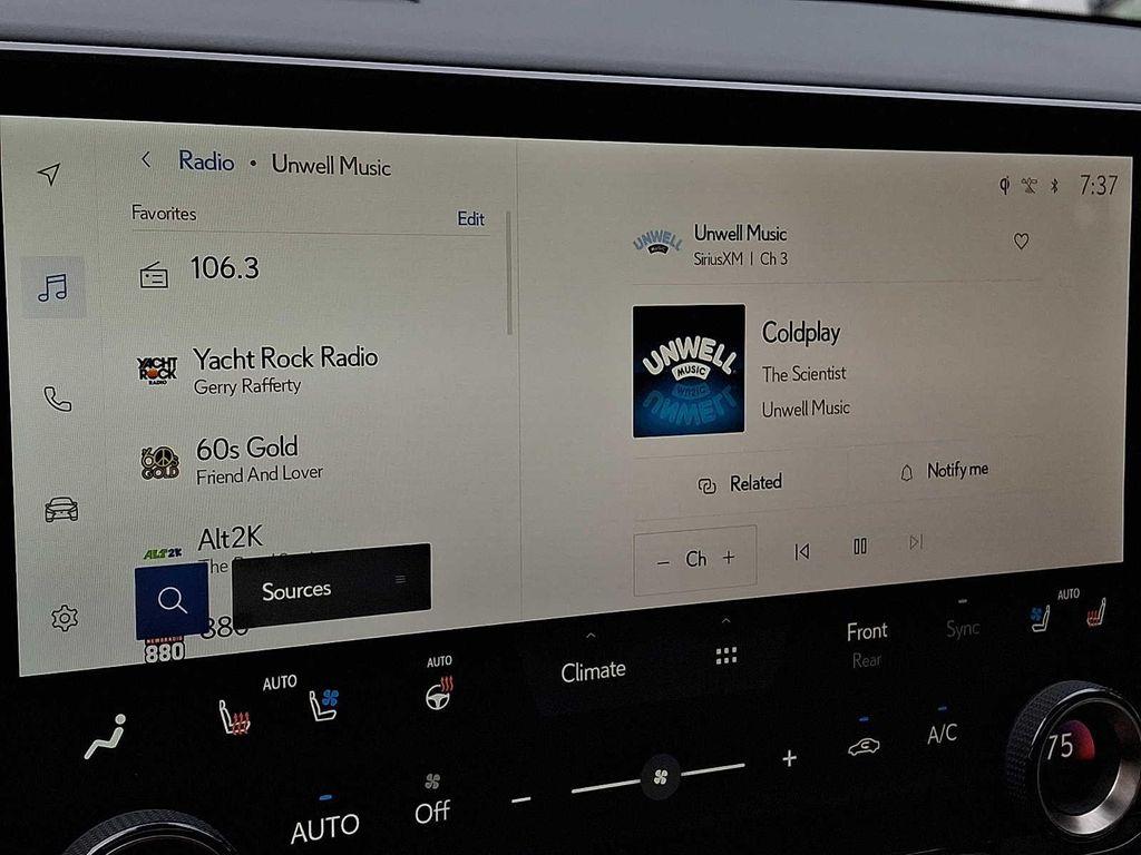 used 2024 Lexus RX 350 car, priced at $47,498