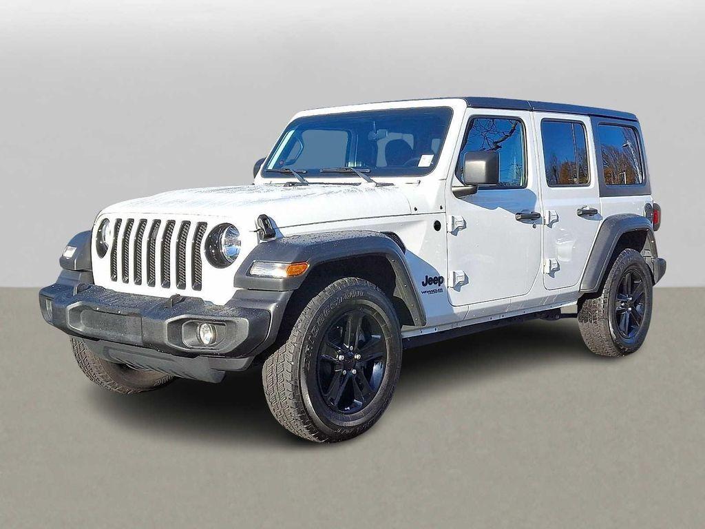 used 2021 Jeep Wrangler Unlimited car, priced at $25,099