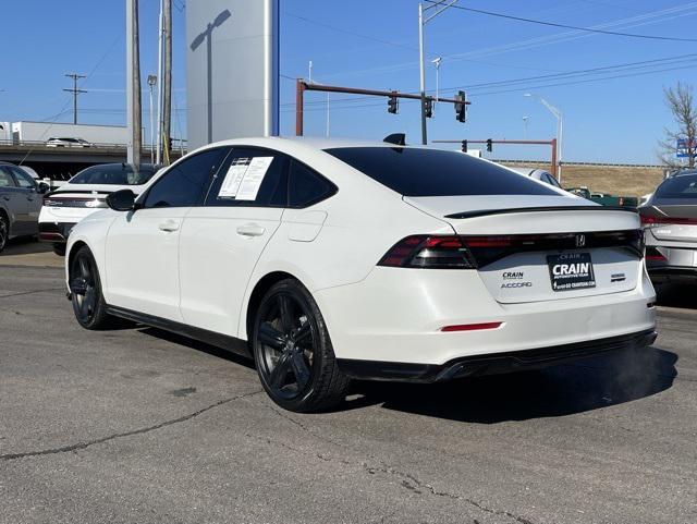 used 2023 Honda Accord Hybrid car, priced at $28,632