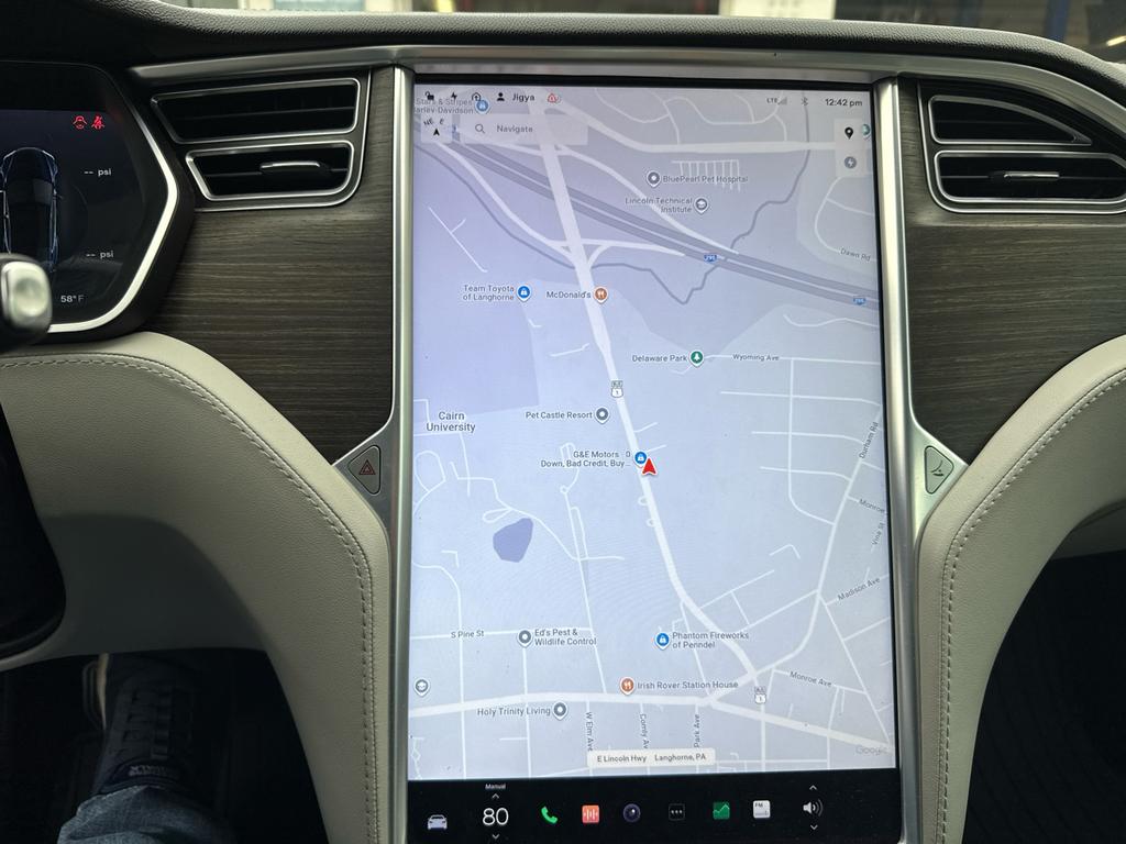 used 2014 Tesla Model S car, priced at $13,450