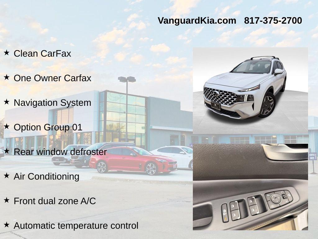 used 2022 Hyundai Santa Fe car, priced at $24,450