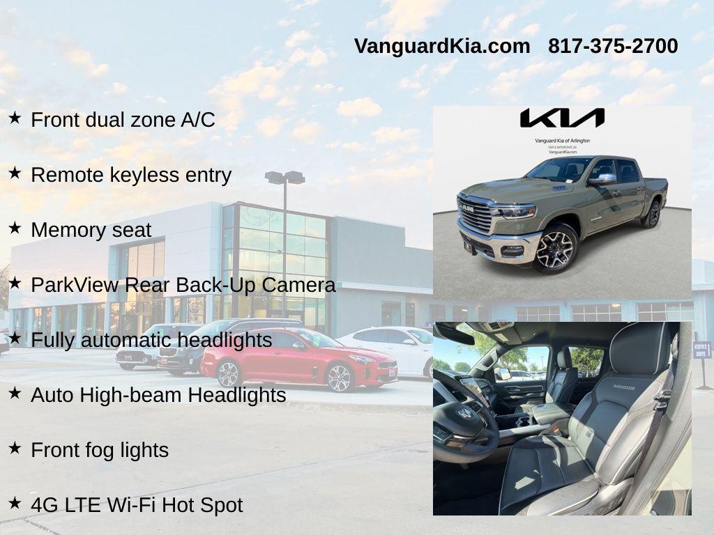 used 2026 Ram 1500 car, priced at $54,995