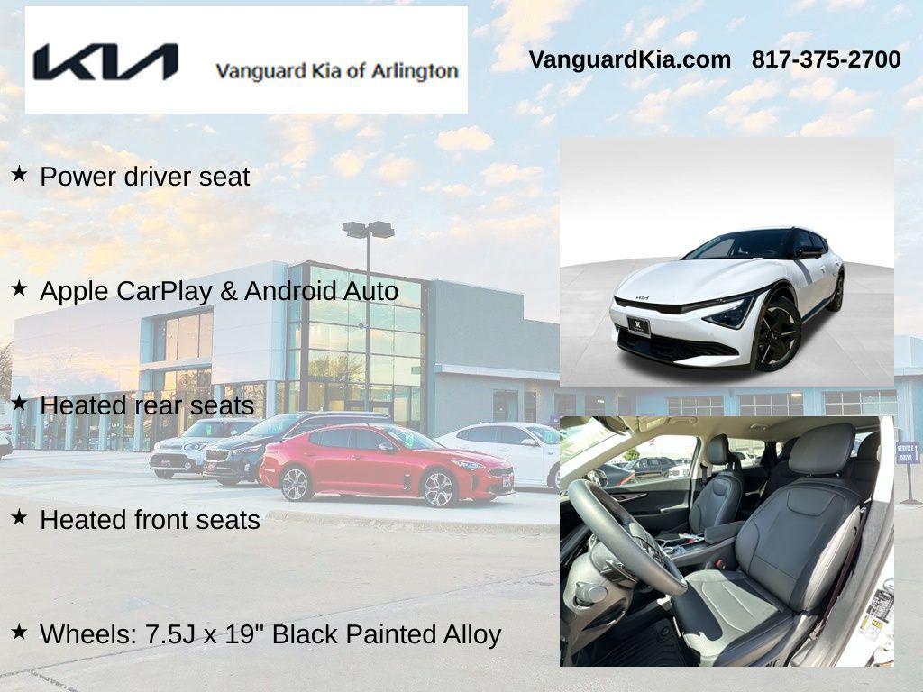 new 2025 Kia EV6 car, priced at $44,373