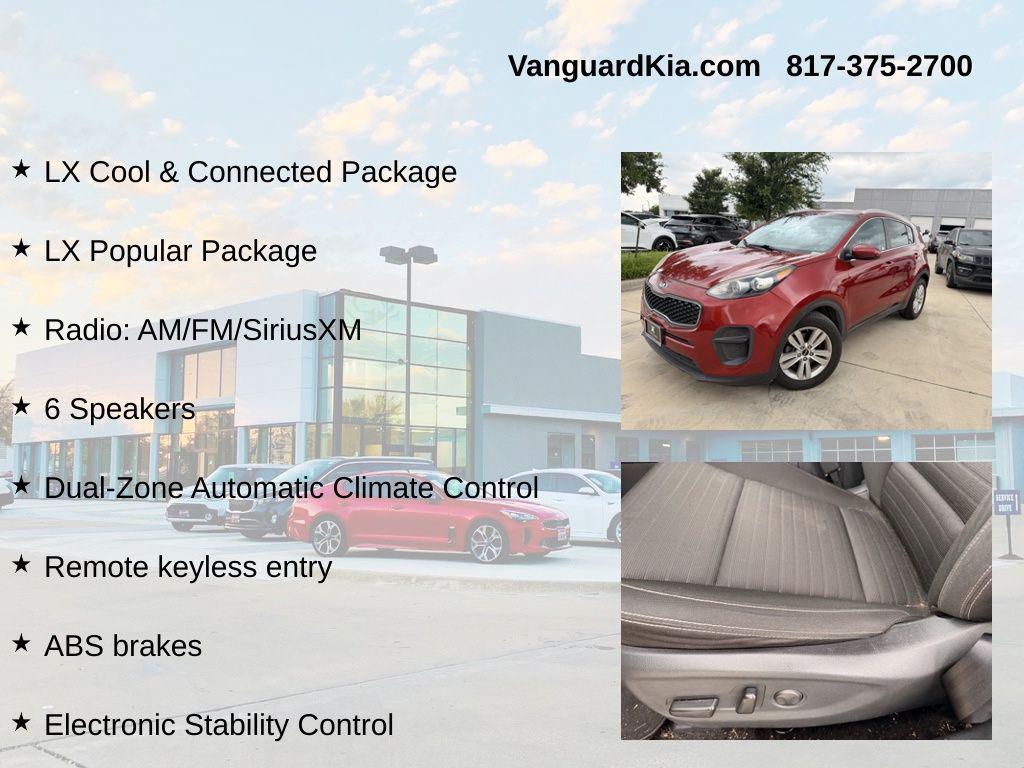 used 2017 Kia Sportage car, priced at $11,995