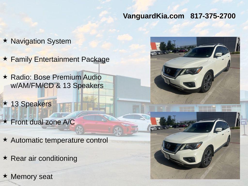 used 2017 Nissan Pathfinder car, priced at $11,995