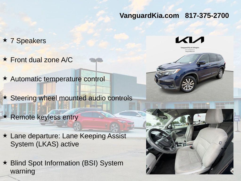 used 2019 Honda Pilot car, priced at $16,995