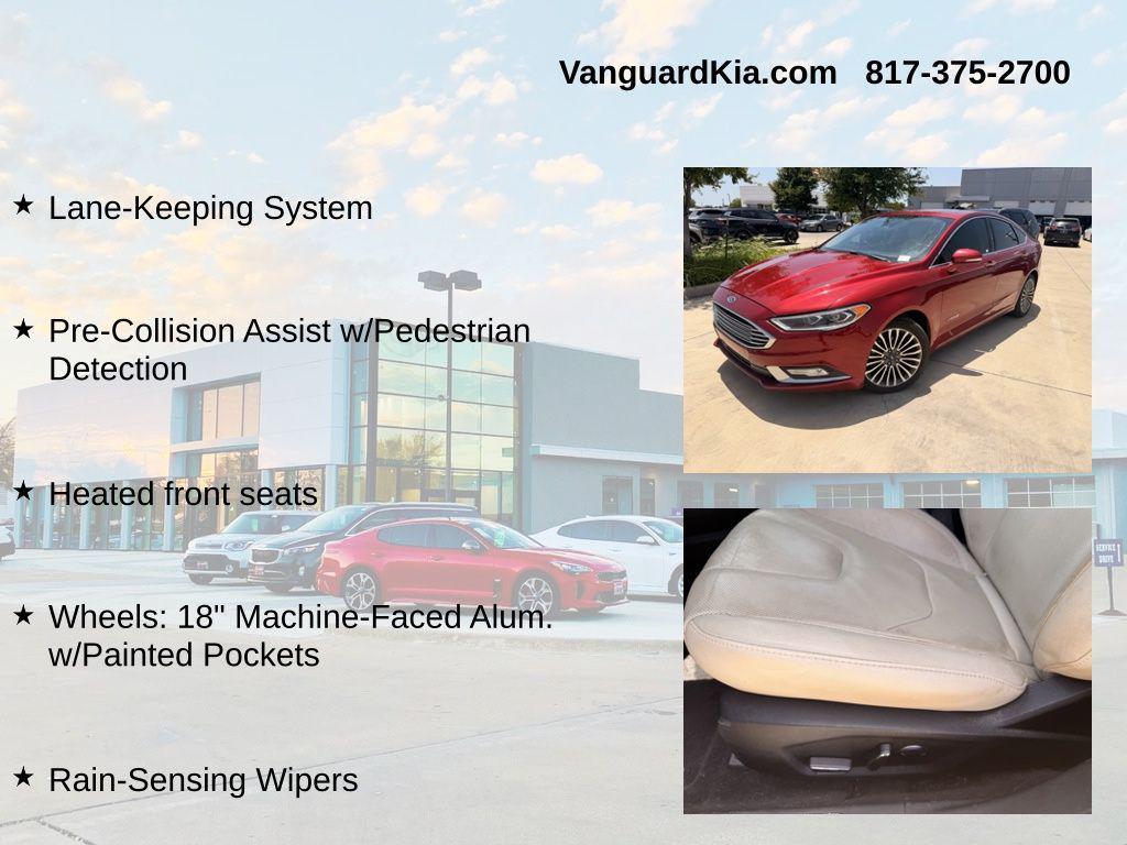 used 2017 Ford Fusion Hybrid car, priced at $11,995
