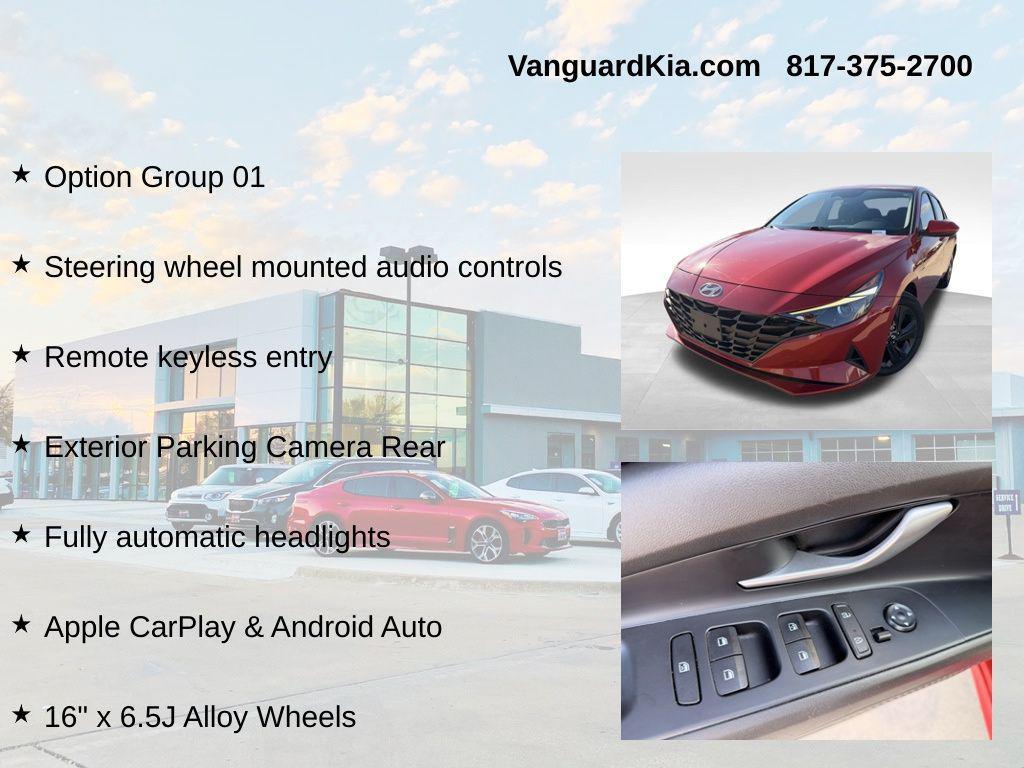 used 2022 Hyundai Elantra car, priced at $13,450